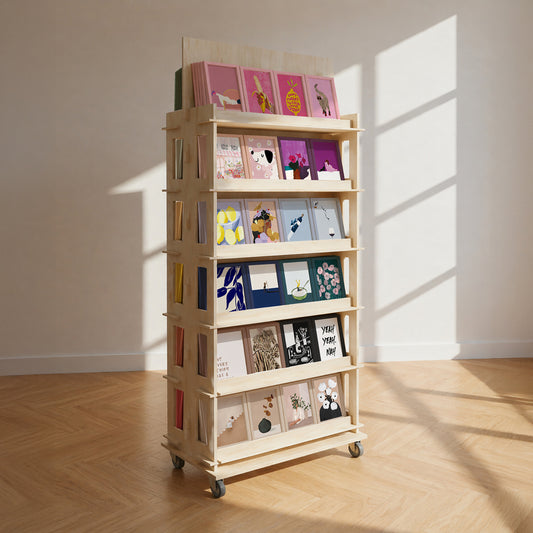 Dobbeltsidet display - 48 designs - 384 stk. Colormatch