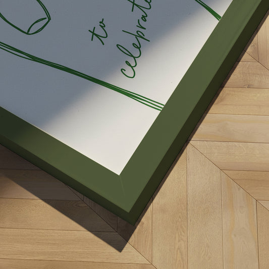 Indrammet kunsttryk - Always a Reason - Rio Soley