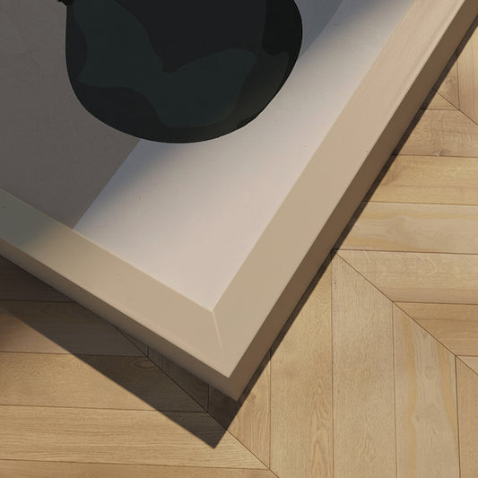 Indrammet kunsttryk - Autumn's Elegance - City Art