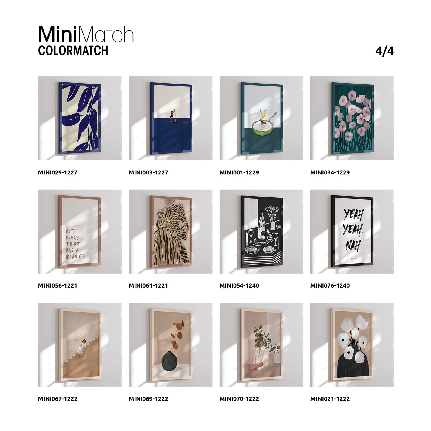 Dobbeltsidet display - 48 designs - 384 stk. Colormatch