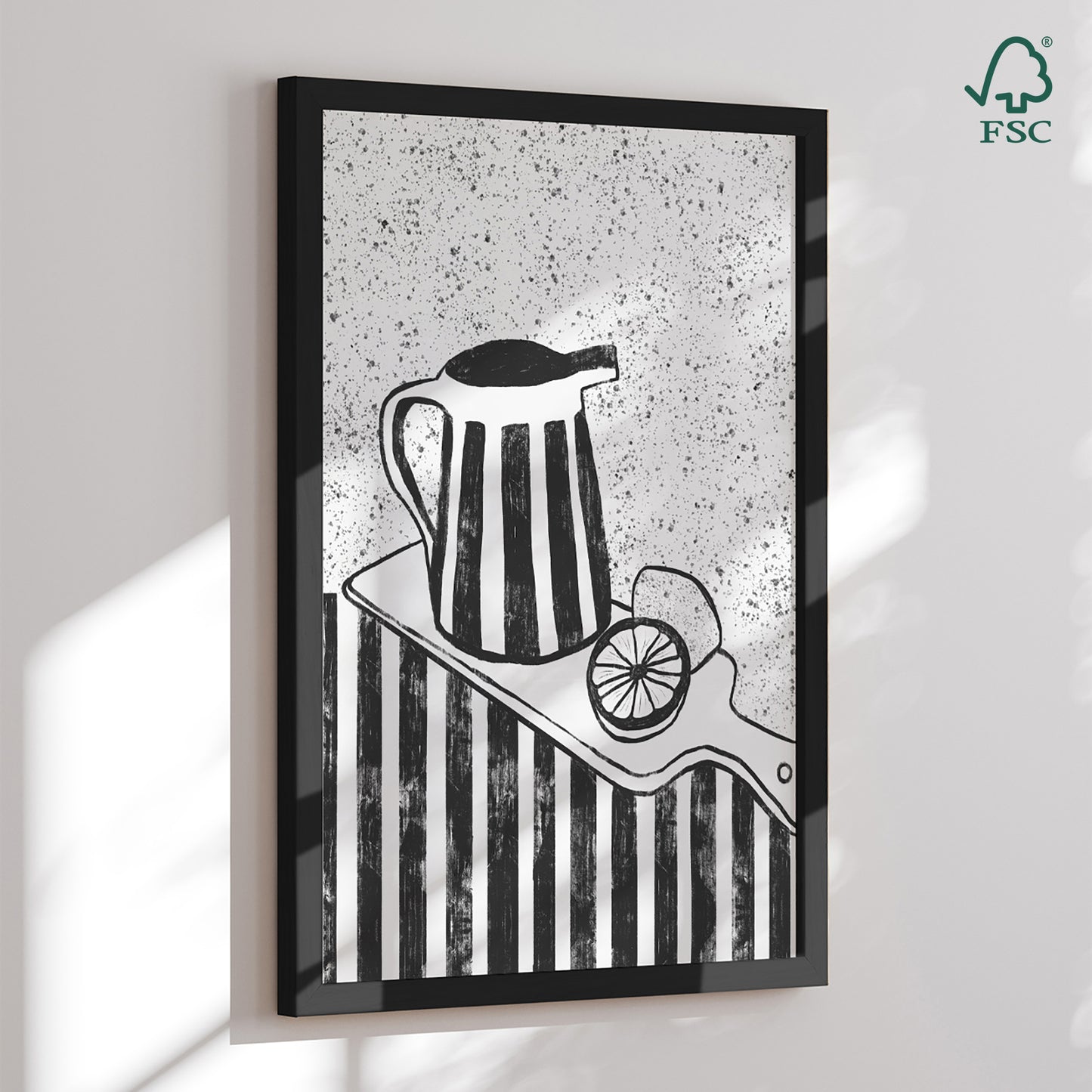 Indrammet kunsttryk - Served - Gulcihan Ozguc