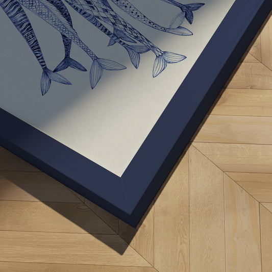 Framed Art Print - Freshly Caught