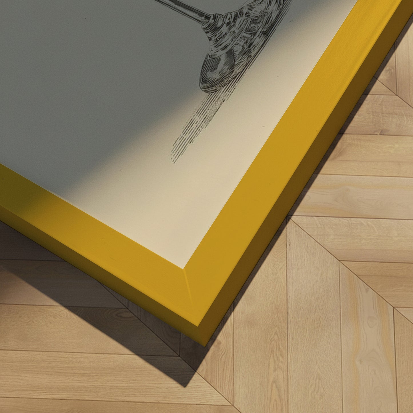 Indrammet kunsttryk - Miss Lemon - Andreas Magnusson