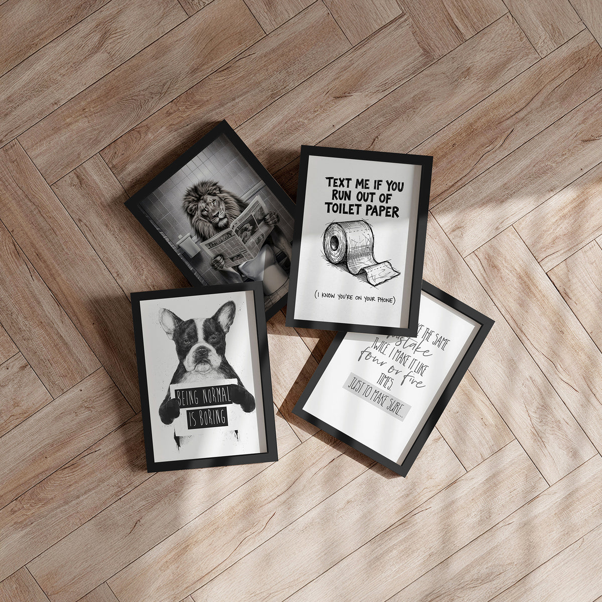 Framed art print - I Am The King